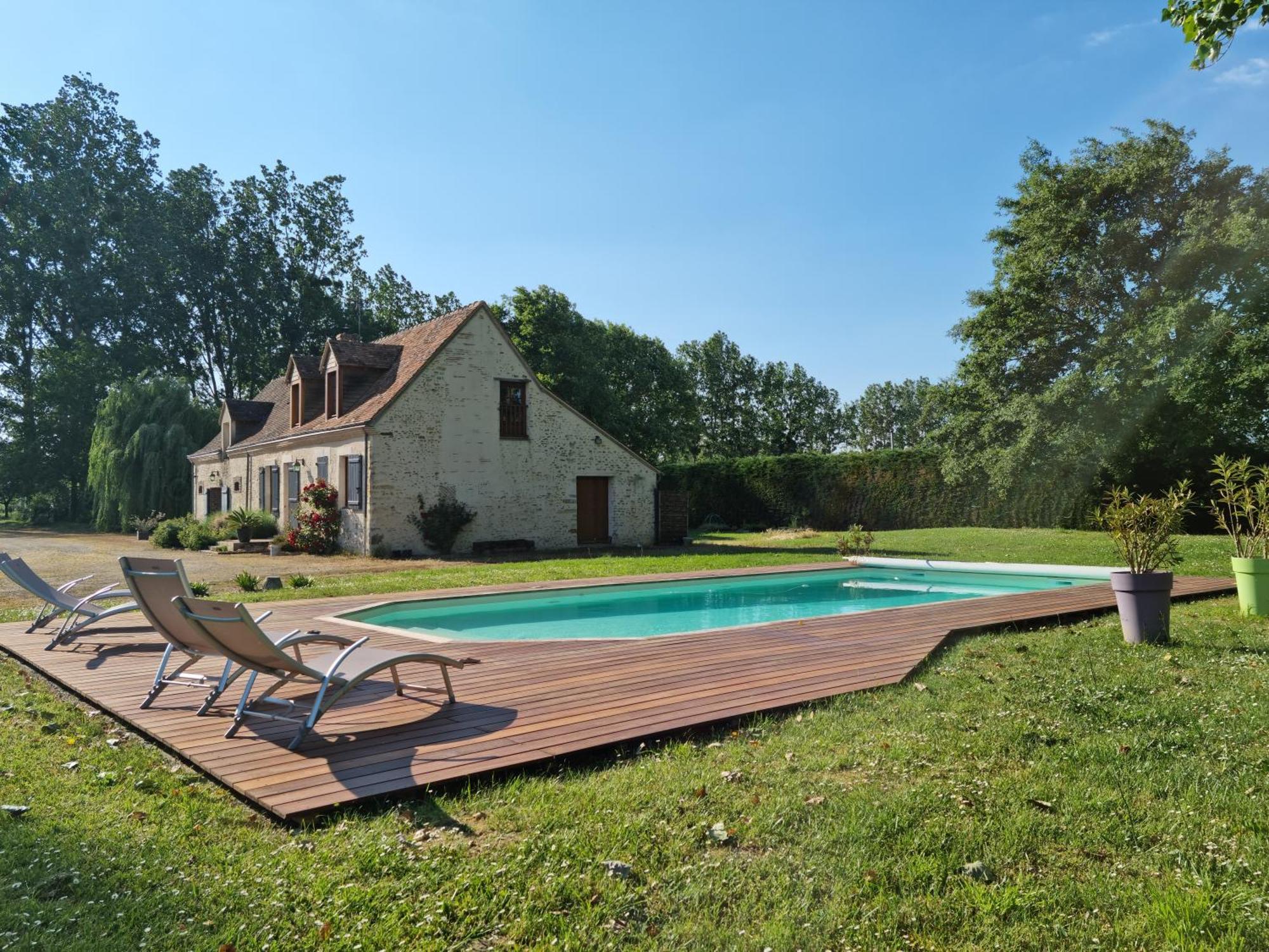 L 'Aupinouse Chambre Double Pivoine Avec Salle D'Eau Privative La Suze-sur-Sarthe Eksteriør bilde